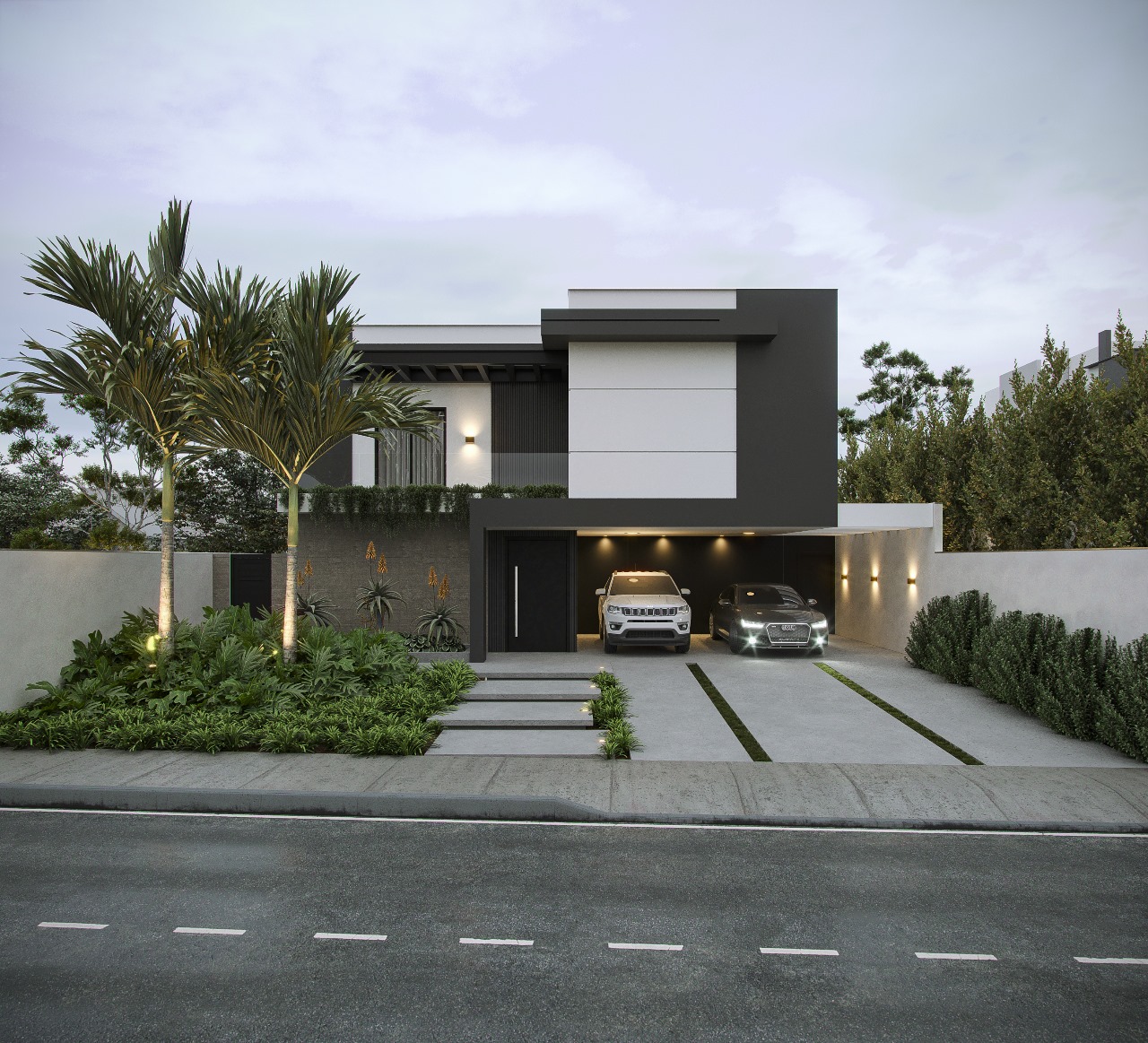 Fachada da Casa 7 — Ville Sainte Hélène